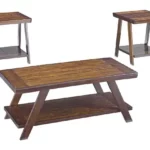 Bradley 3 Piece Table Set By Ashley no background product image