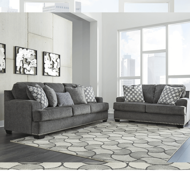Ashley Locklin Carbon Sofa and Loveseat By Ashley product image
