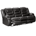 Vacherie in Black Dual Recliner Sofa By Ashley product Image