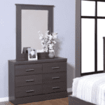 Monica Twin Dresser and Mirror set By J's Wood Manufacturing Company product image