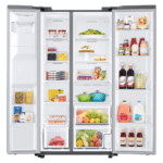 Samsung 22 cu. ft. Counter Depth Side-by-Side Refrigerator in Stainless Steel open product image