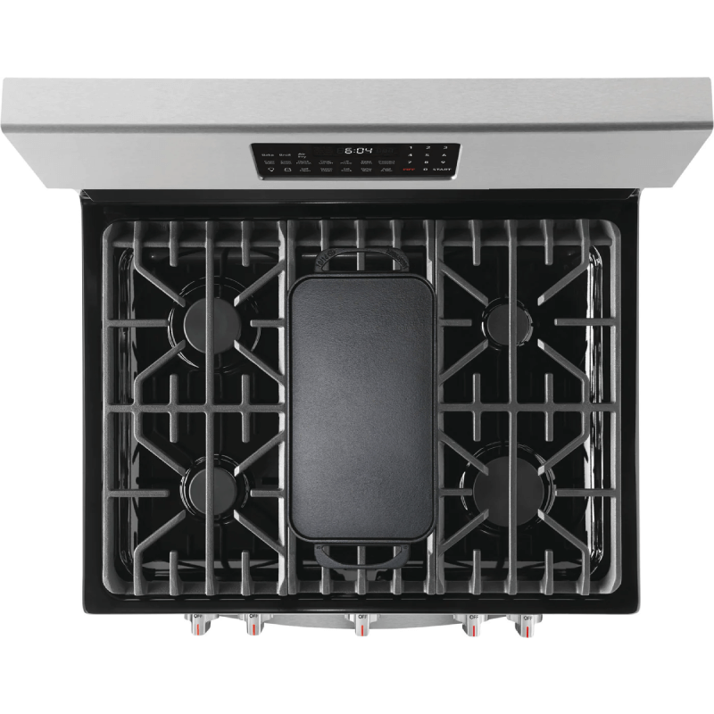 Frigidaire Gallery 30'' Freestanding Gas Range with Air Fry top view product image
