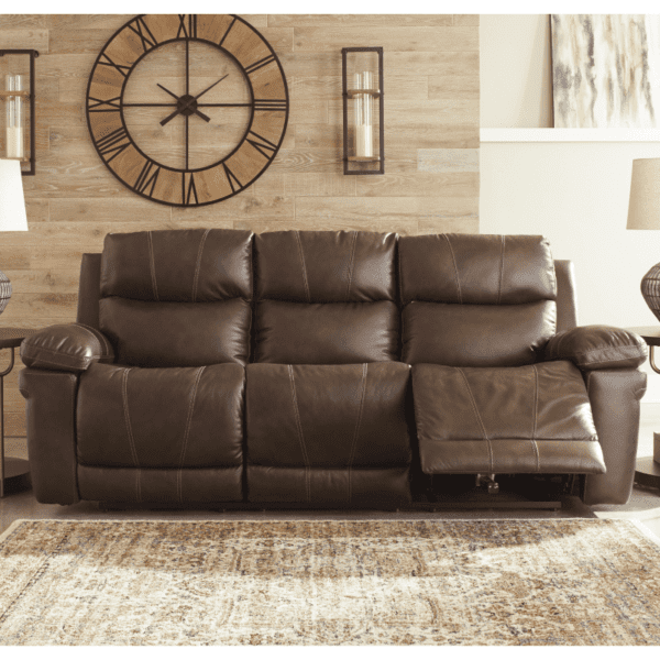 Edmar Power Reclining Sofa with Adjustable Headrest By Ashley product image