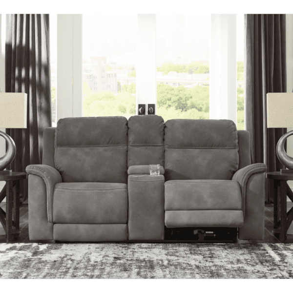 Next-Gen DuraPella Power Reclining Loveseat With Console By Ashley product image