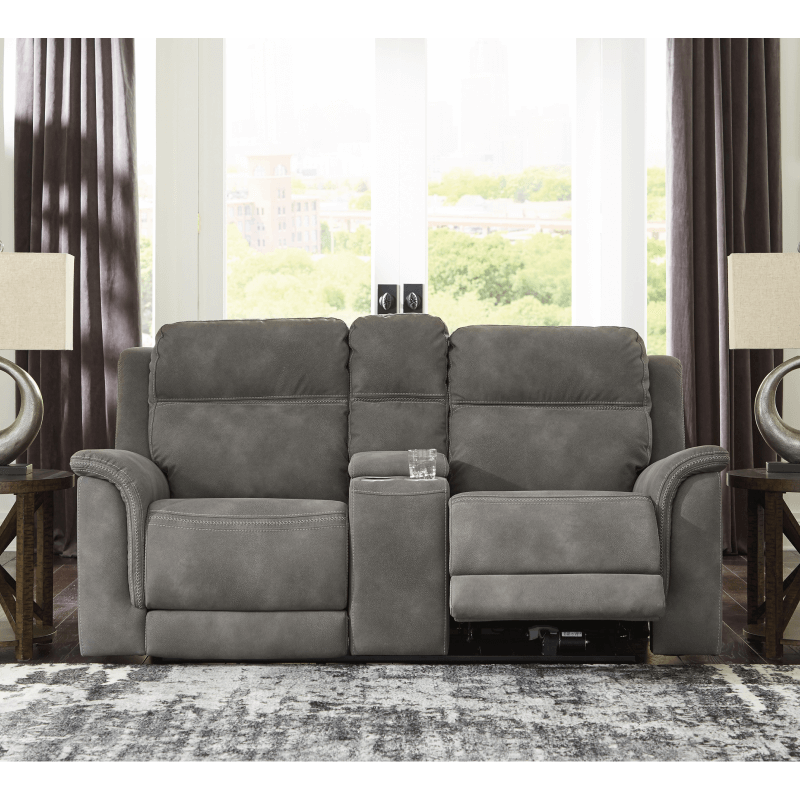 Next-Gen DuraPella Power Reclining Loveseat With Console By Ashley product image