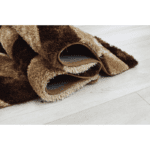 804 3D Shag in Cocoa Rug 5x7 folded product image