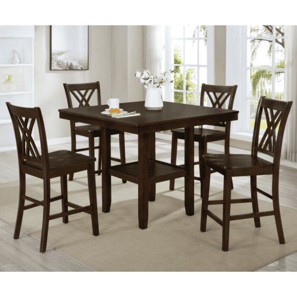 Josie 5 Piece Counter Height Dining Set By Crown Mark product image