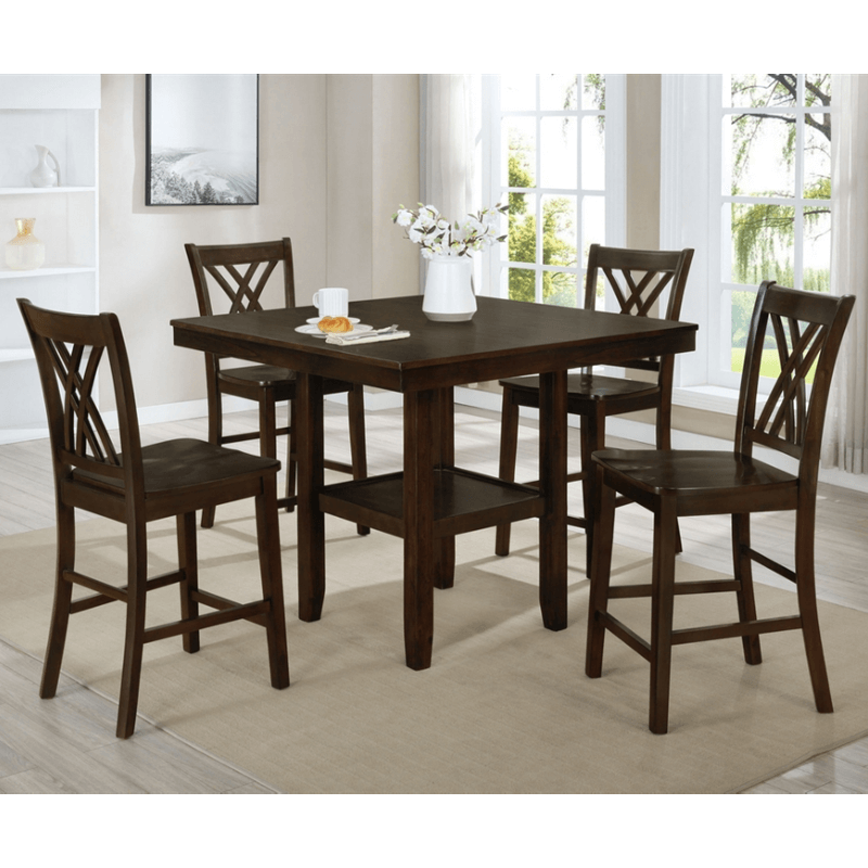 Josie 5 Piece Counter Height Dining Set By Crown Mark product image