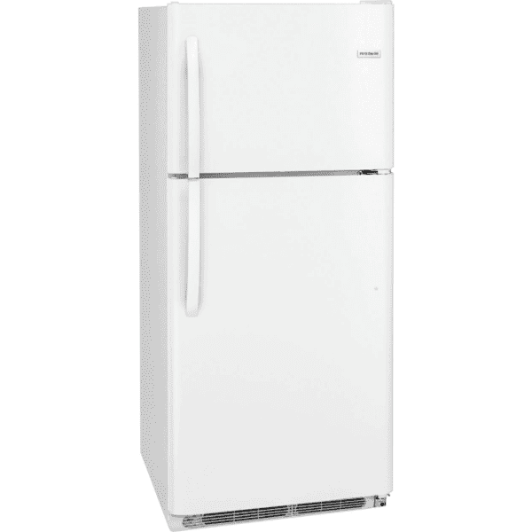 Frigidaire 20.4 Cu. Ft. White Top Freezer Refrigerators slanted product image