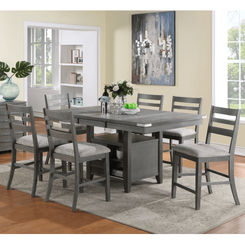 Palermo 7 Piece Pub Dining Set By Vilo Home product image