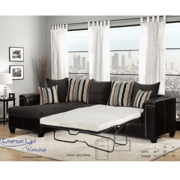 Nicky Sectional sleeper By Milton Lavi Workshop product image