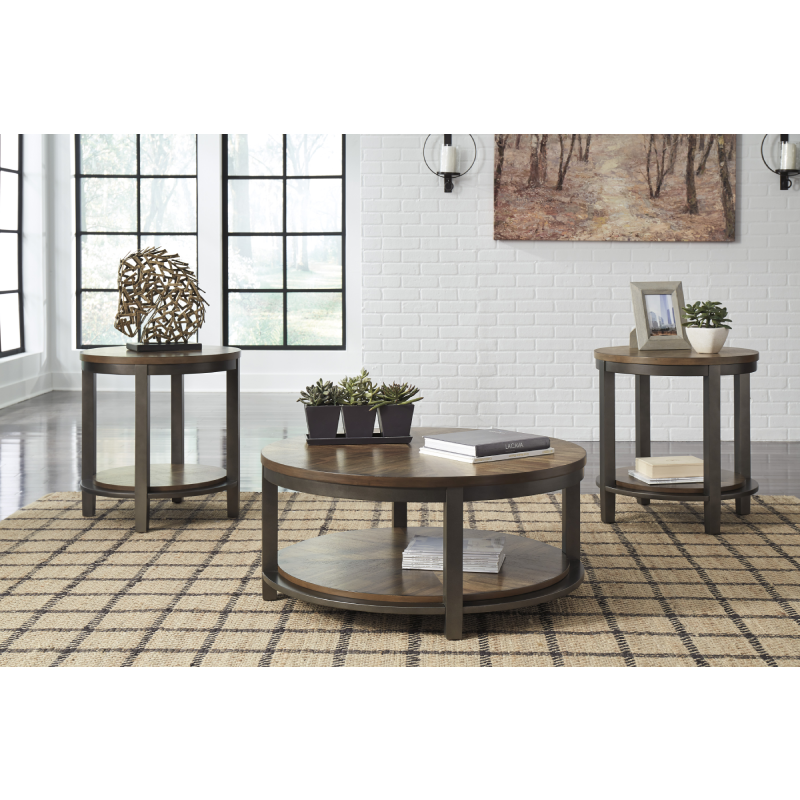 Roybeck 3 Piece Occasional Table Set By Ashley product image