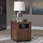 Budmore End Table with USB Ports & Outlets By Ashley product image