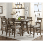 Hillcrest 7 piece dining set by Vilo Home product image