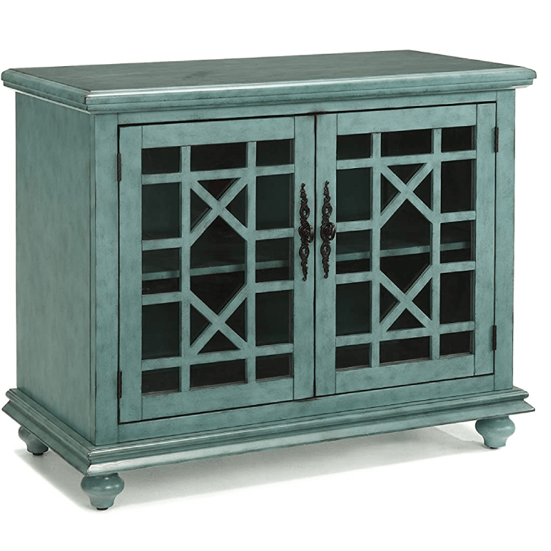 Teal Accent Cabinet By Martin Svensson Home product image no background