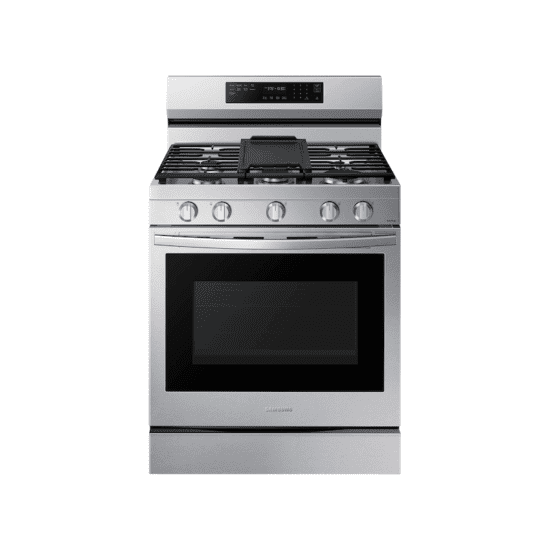 6.0 cu. ft. Smart Freestanding Gas Range with No-Preheat Air Fry, Convection+ & Stainless Cooktop in Stainless Steel product image