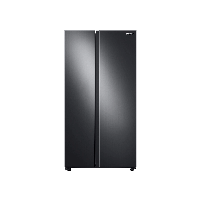 Samsung 23 cu. ft. Smart Counter Depth Side-by-Side Refrigerator in Black Stainless Steel product image