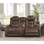 The Man-Den Triple Power Reclining Loveseat with Console By Ashley product image