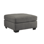 Maier Charcoal Ottoman By Ashley no background product image
