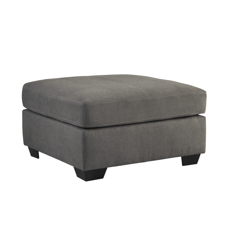 Maier Charcoal Ottoman By Ashley no background product image