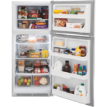Frigidaire 20.5 Cu. Ft. Top Freezer Refrigerator open product image