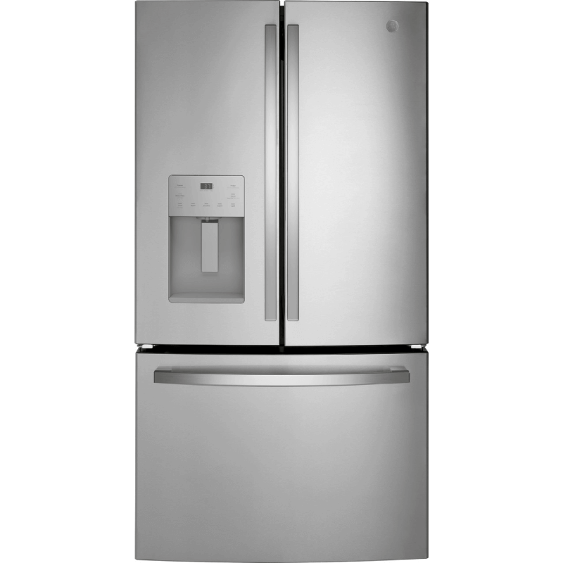 GE 25.6 Cu. Ft. Fingerprint Resistant French-Door Refrigerator In Stainless Steel product image