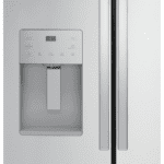 GE 25.6 Cu. Ft. Fingerprint Resistant French-Door Refrigerator In Stainless Steel water and ice dispenser product image