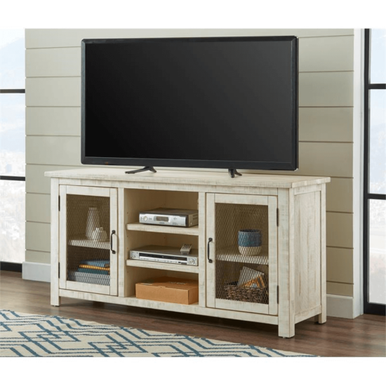 Ventura 60" TV Stand In Antique White By Martin Svensson Home product image
