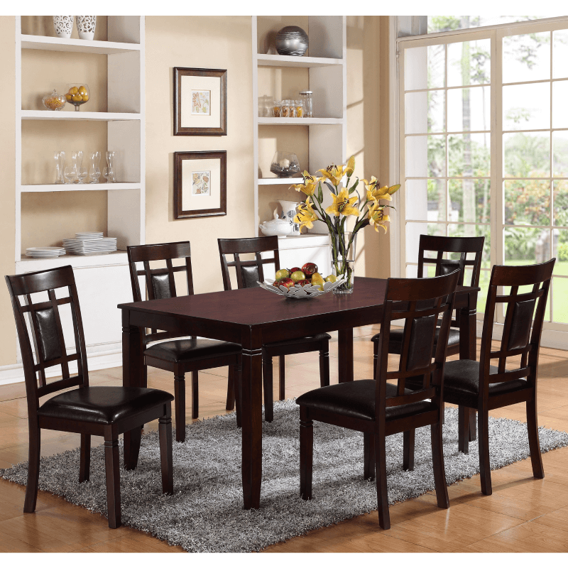 Paige 7 Piece Dining Set By Crown Mark product image