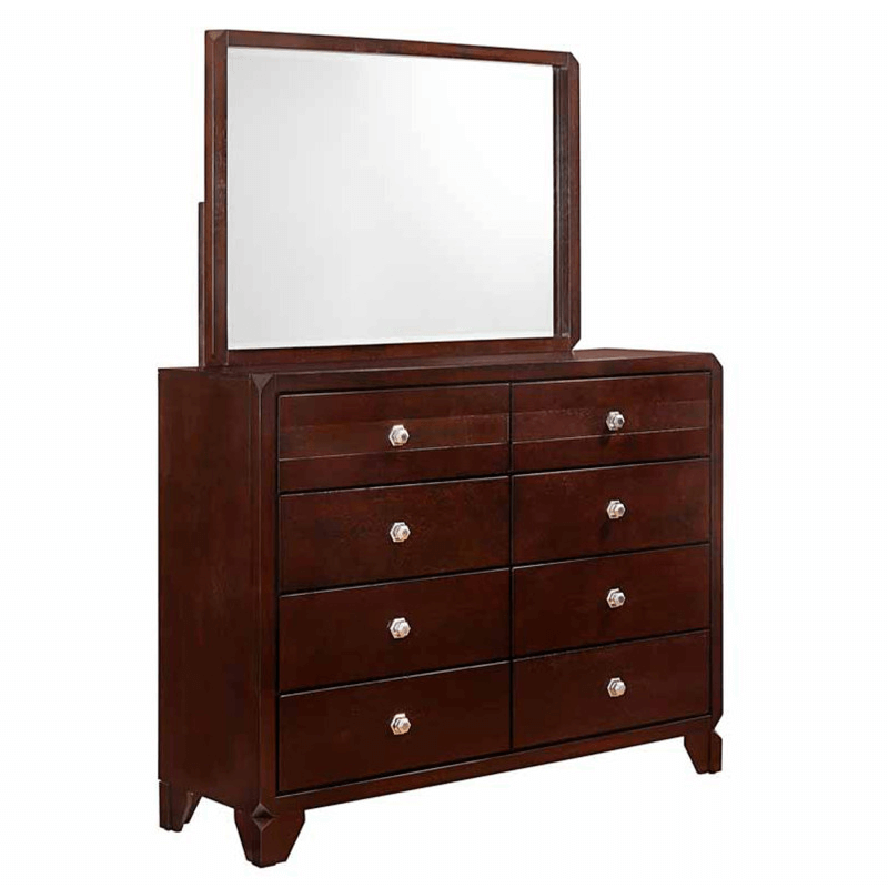 Tamblin dresser and mirror set by Crown Mark product image