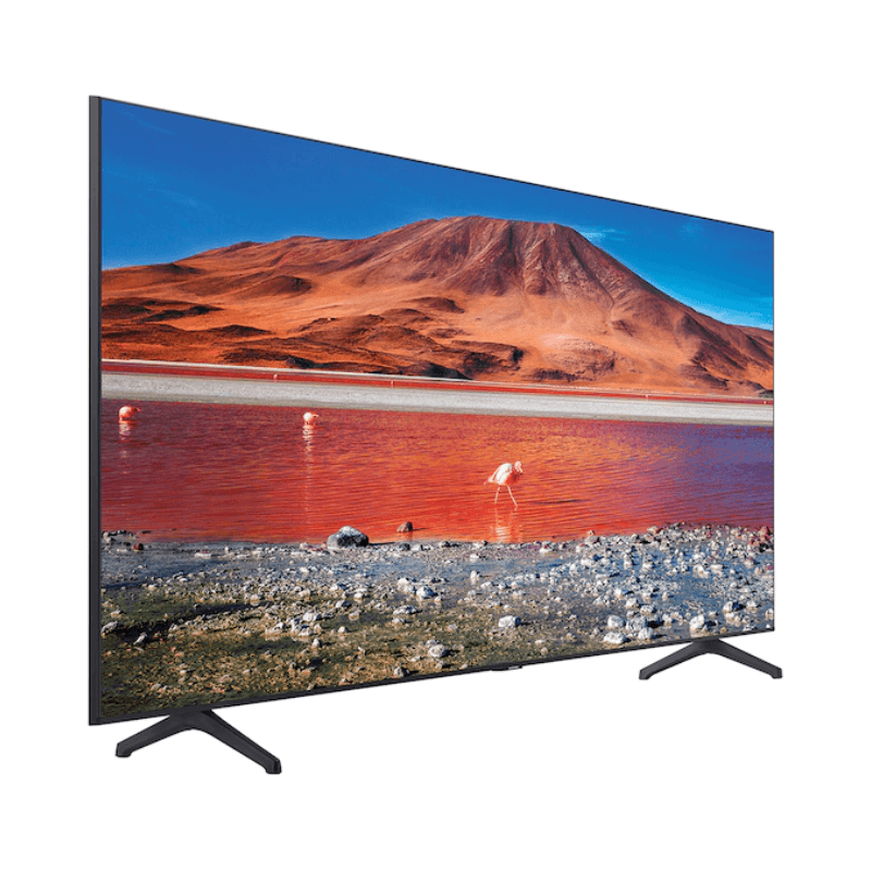 Samsung 65" Crystal UHD 4K Smart TV angled product image