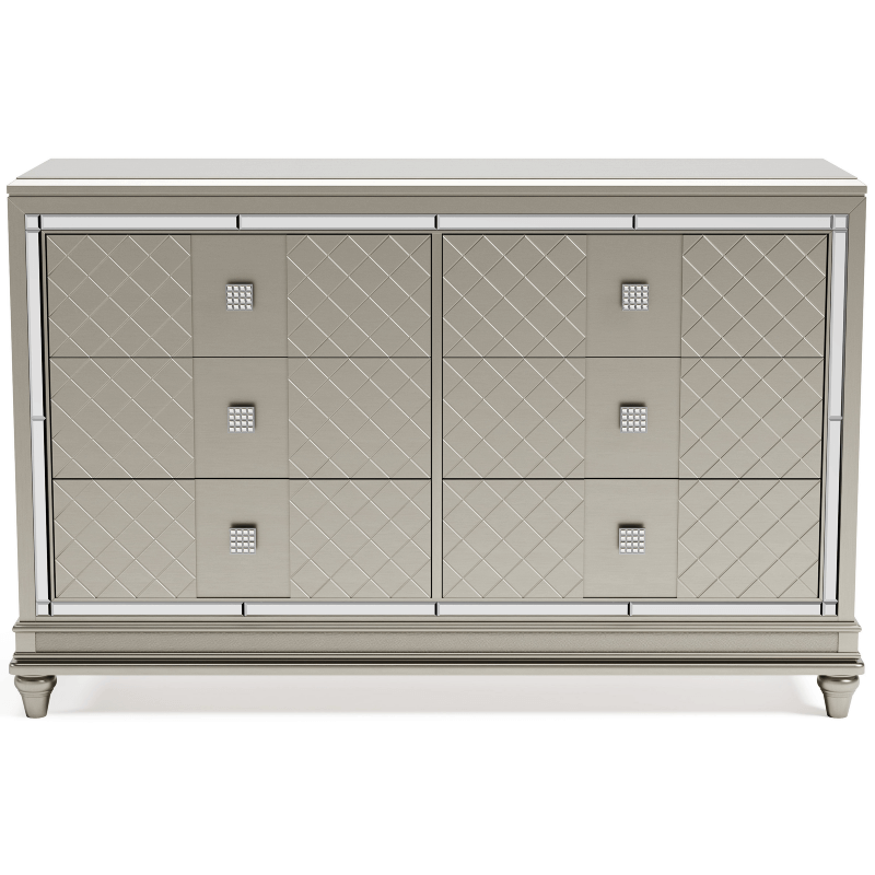 Chevanna dresser By Ashley no background head on product image