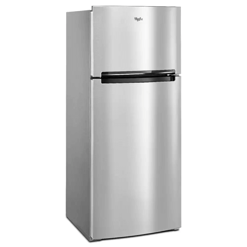 18 cu. ft. Top Freezer Refrigerator in Stainless Steel product image