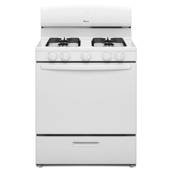 Amana 30" Gas Range with Easy Access Broiler Drawer product image
