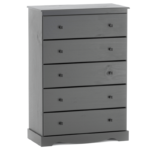 505G 5 Drawer Wood Grey Chest product image