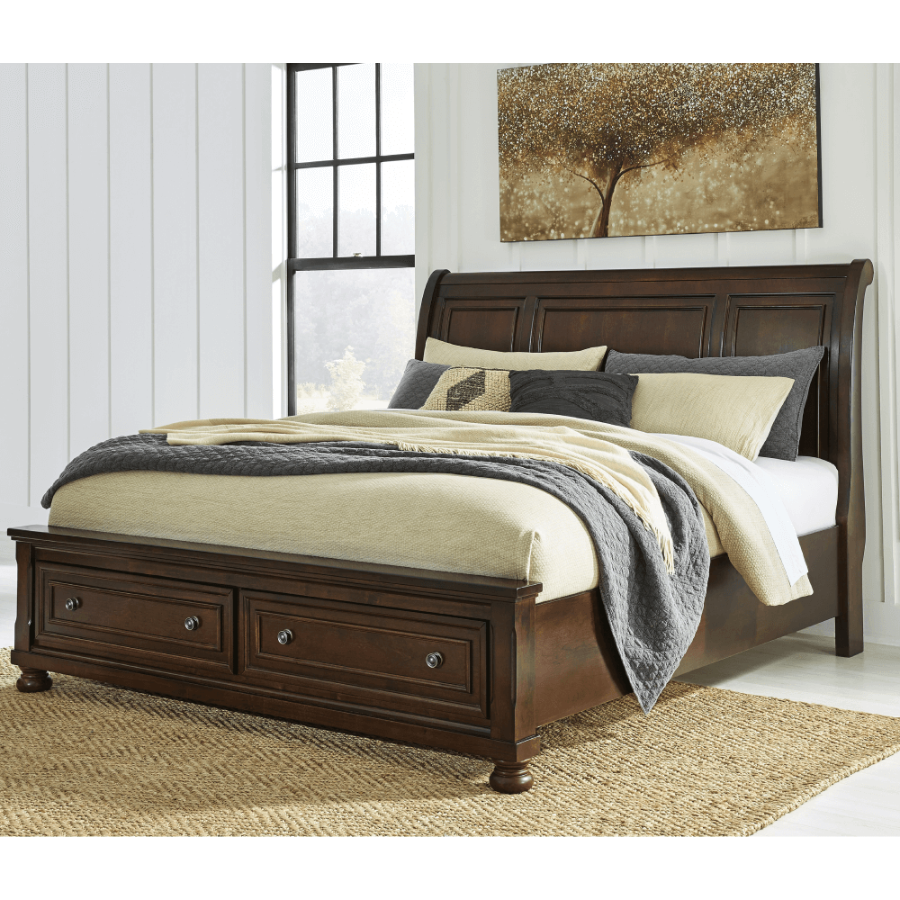 Porter Sleigh Bed With Storage By Ashley