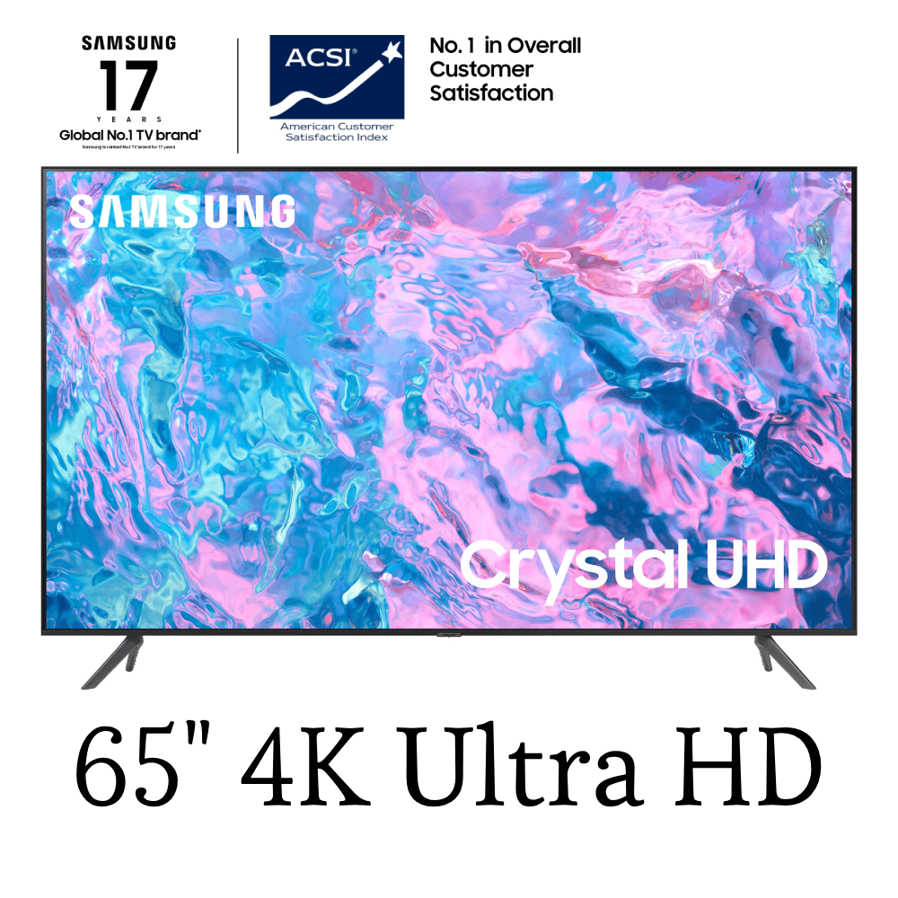 Samsung 65″ Class Crystal UHD TV