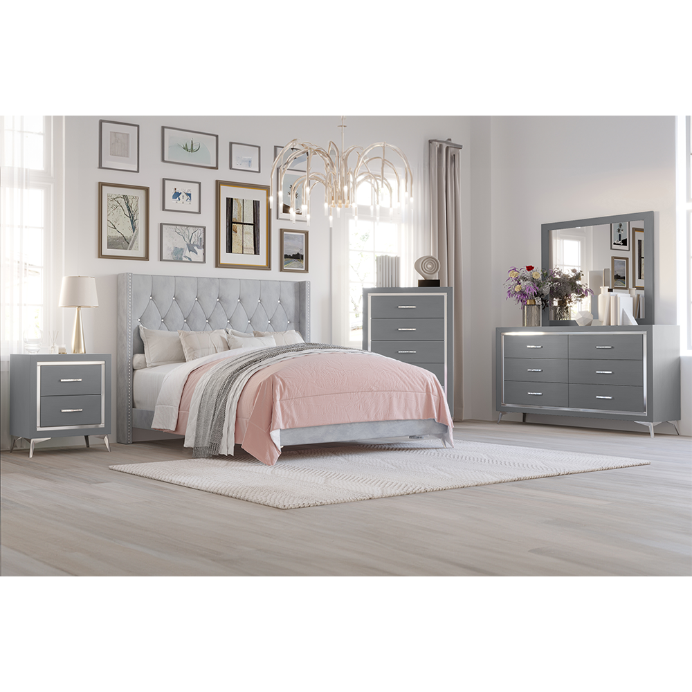 Huxley Full Bedroom Set By New Classic Furniture
