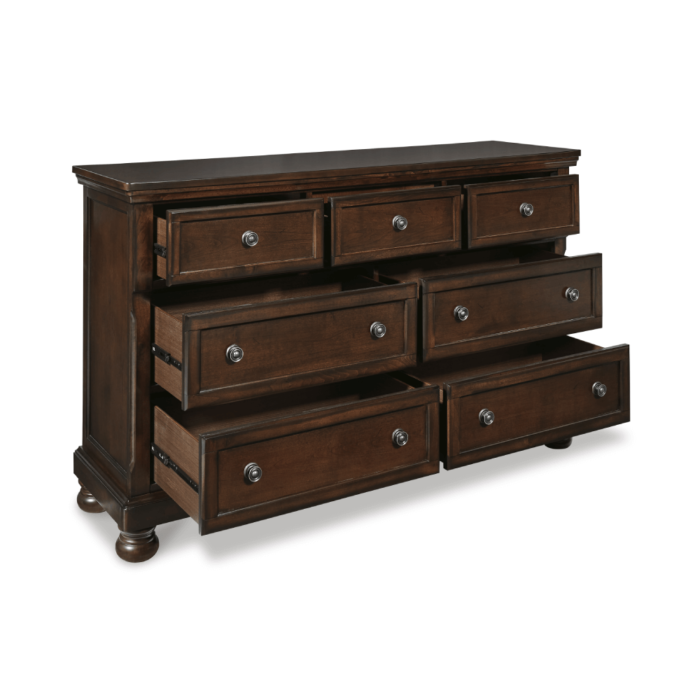 Porter 7 Drawer Dresser By Ashley drawers open product image