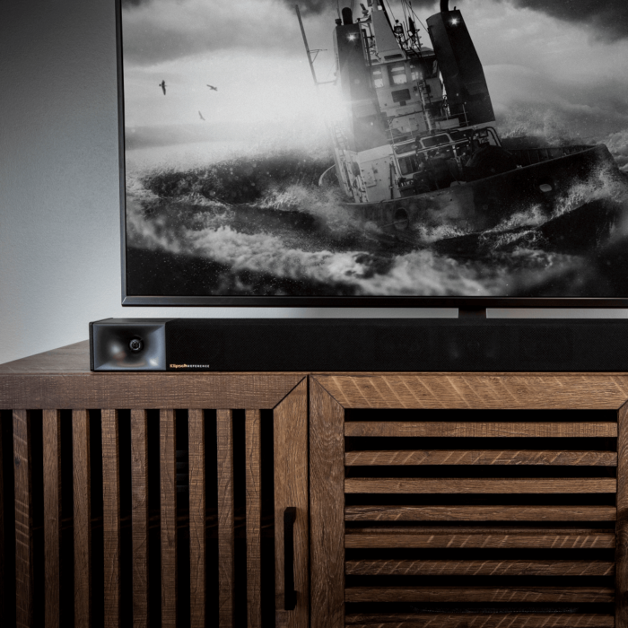 Cinema 600 Sound Bar By Klipsch sound bar close up product image