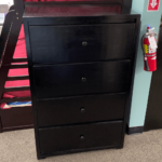 5 Drawer Large Cappuccino Chest By Elias Furniture top view product image