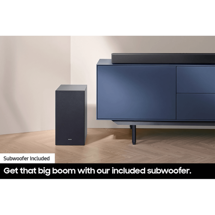 HW-C450/ZA Samsung Soundbar B-series 2.1ch. DTS Virtual:X Subwoofer Included product image