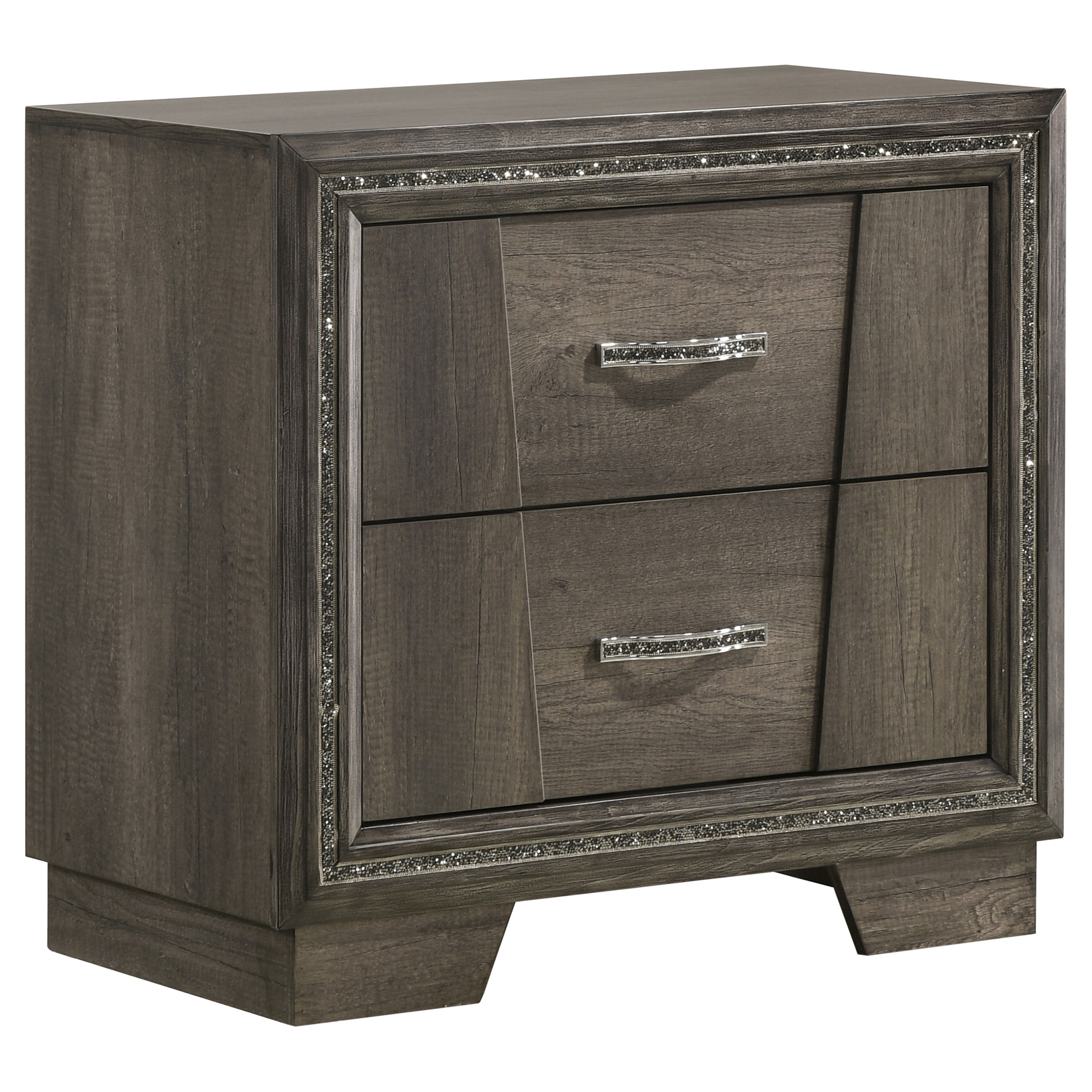 223552_02xHD Janine 2-drawer Nightstand Grey product image