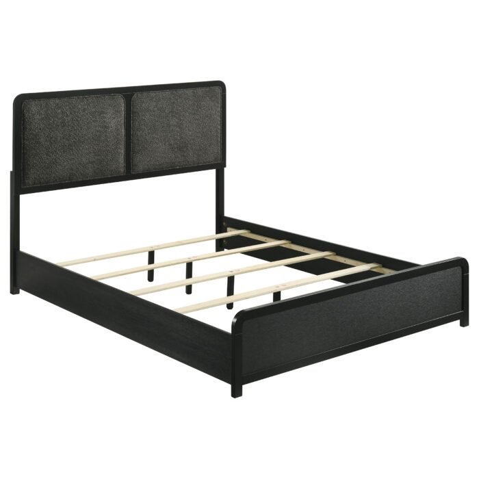 Cavelle 51-inch Upholstered Eastern King Bed Black product image