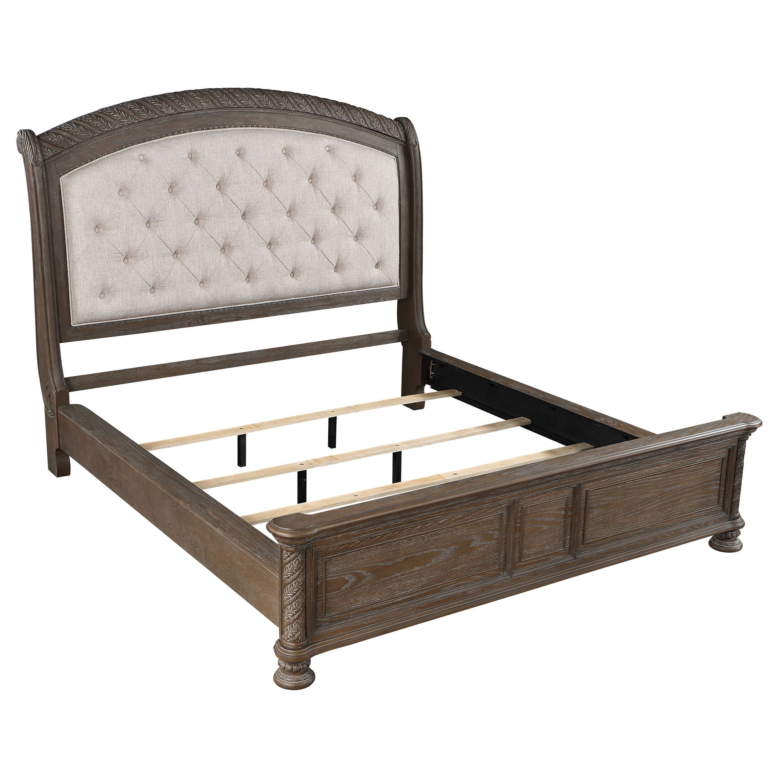 224441KE_02xHD Emmett Wood Eastern King Sleigh Bed Walnut product image