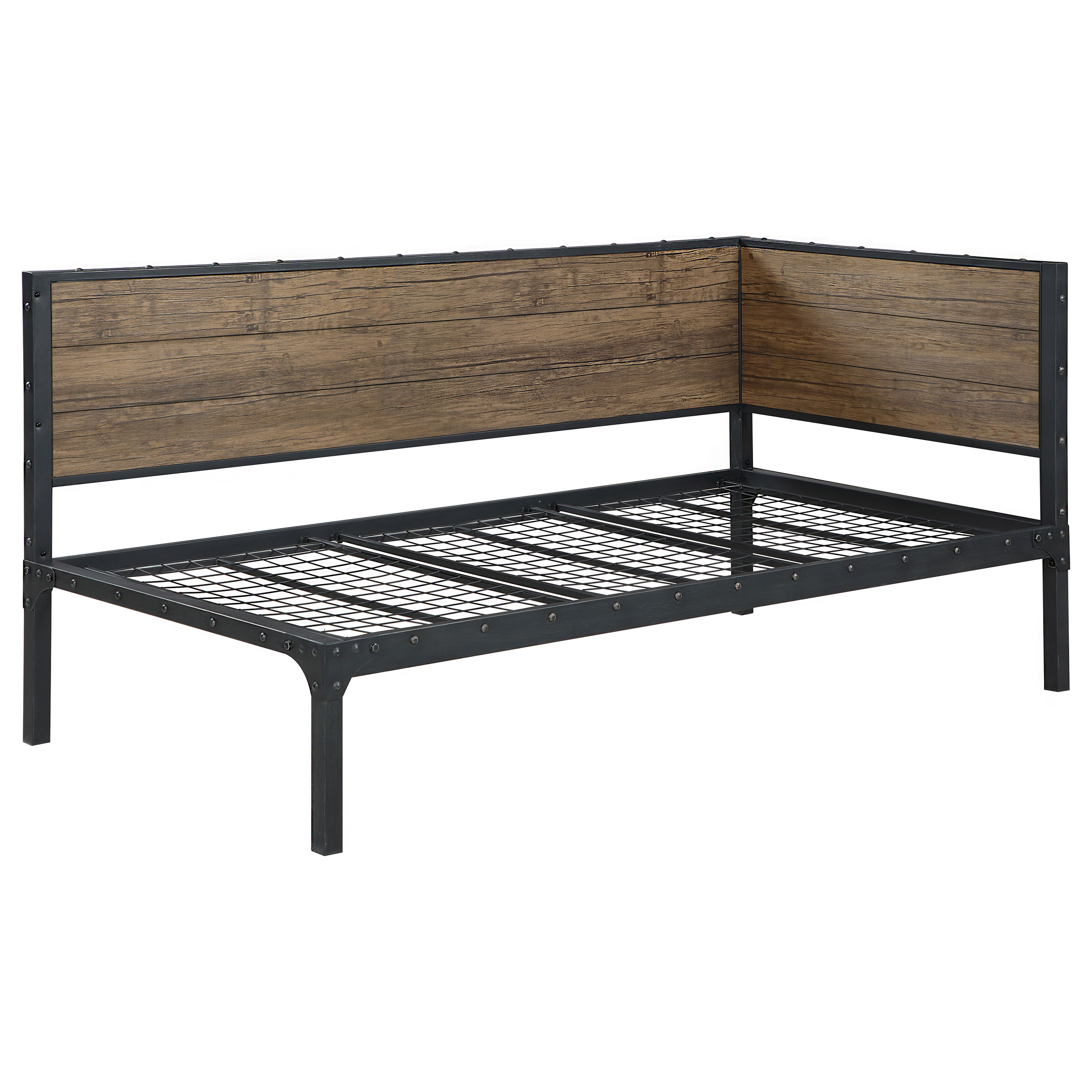 300836_02xHD Getler Metal Twin Daybed Weathered Chestnut product image