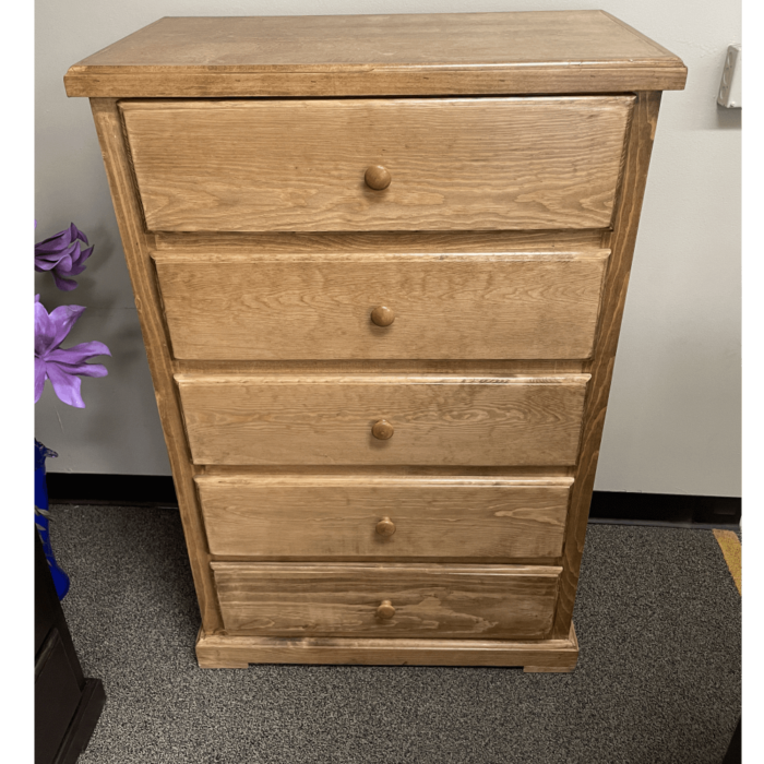 Natural Finish Chest by Elias Furniture top view