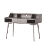 Grey Study Desk By Miekor product image