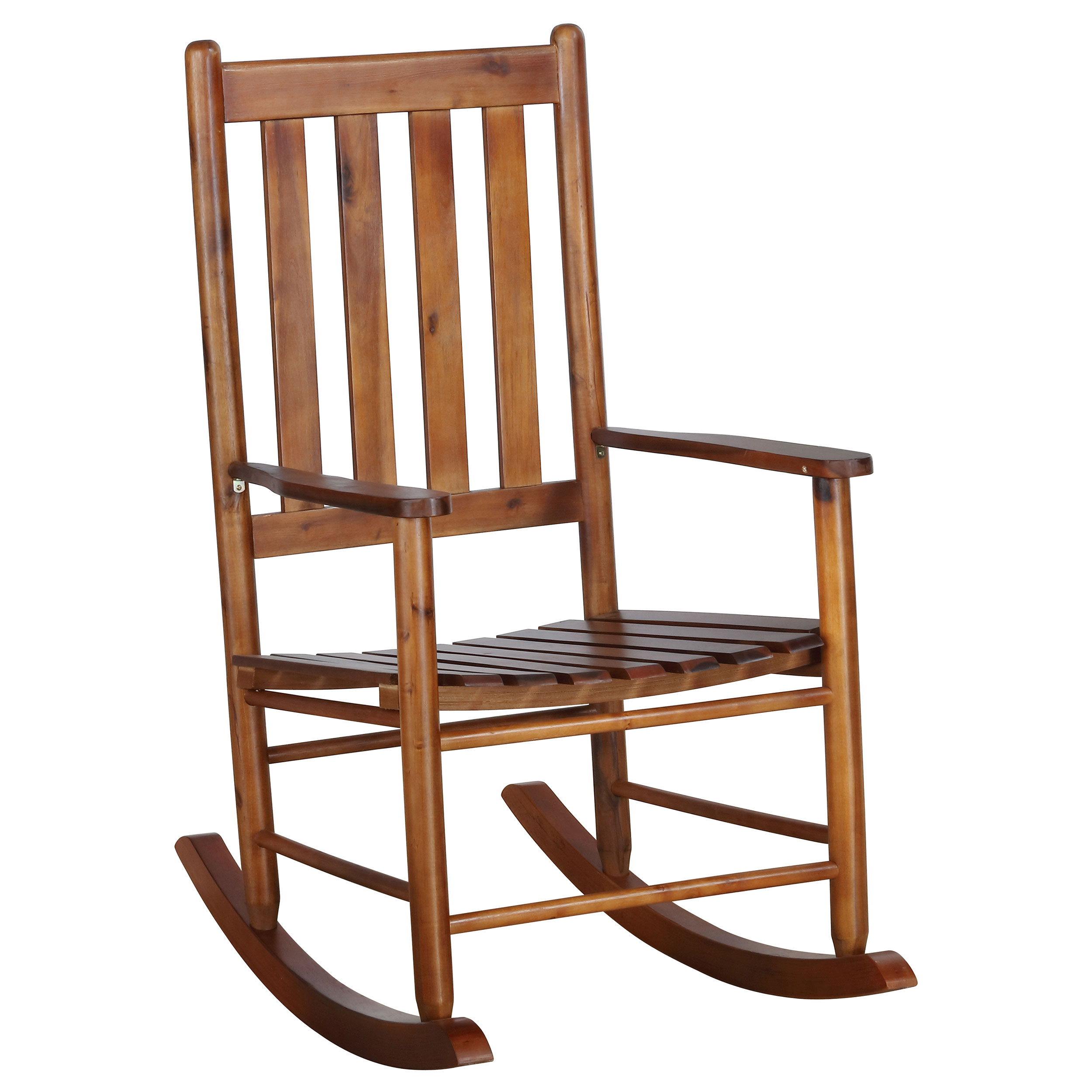 609457_02xHD Annie Slat Back Solid Wood Rocking Chair Golden Brown product image