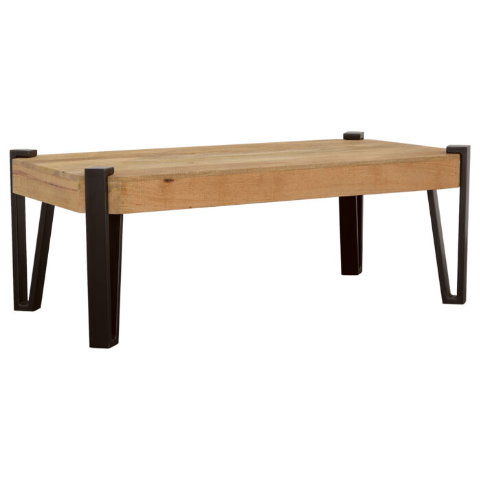 Winston Rectangular Wood Top Coffee Table Natural product image